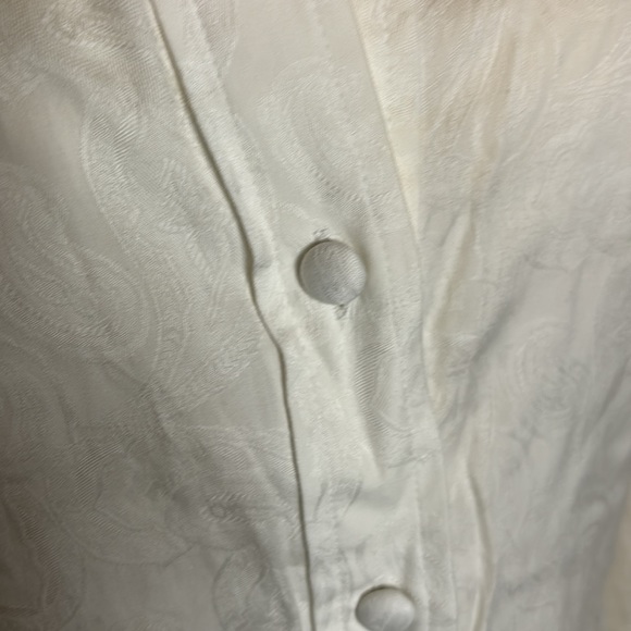 Banana Republic Paisley Embossed Button Down Shirt - Picture 4 of 6